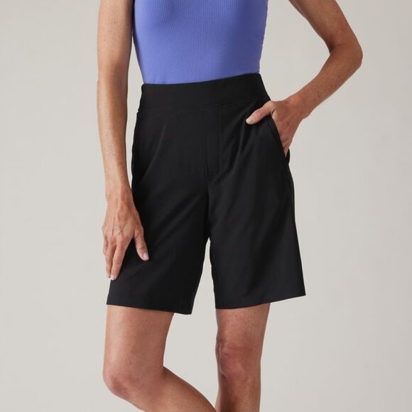 Athleta | Brooklyn Bermuda Short In Black - Picture 13 of 13